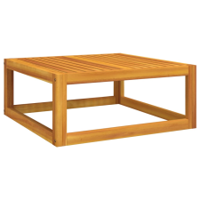 vidaXL tömör akácfa dohányzóasztal 68 x 68 x 29 cm (360024) kerti bútor