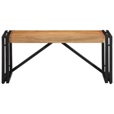vidaXL tömör akácfa dohányzóasztal 80x40x35 cm (4016678) bútor