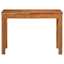 vidaXL tömör akácfa étkezőasztal 110 x 55 x 76 cm (356251) bútor