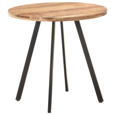 vidaXL tömör akácfa étkezőasztal 80 cm (320485) bútor