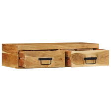 vidaXL tömör akácfa falra szerelhető TV-szekrény 80x30x19 cm (4017463) bútor
