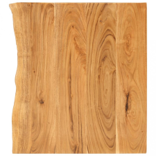 vidaXL tömör akácfa fürdőszoba piperepolc 58x52x2,5 cm fürdőszoba bútor