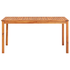 vidaXL tömör akácfa kerti asztal 150 x 90 x 74 cm (45962) kerti bútor
