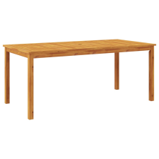 vidaXL tömör akácfa kerti étkezőasztal 180 x 90 x 75 cm (366371) kerti bútor