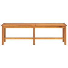vidaXL Tömör akácfa kerti pad 150 x 35 x 45 cm kerti bútor