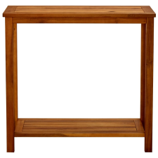 vidaXL tömör akácfa kerti tálalóasztal 80 x 35 x 75 cm (316405) kerti bútor