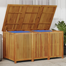 vidaXL tömör akácfa kerti tárolóláda 150x80x75 cm kerti tárolás