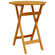 vidaXL tömör akácfa összecsukható kerti asztal Ø60 x 75 cm (4004909) kerti bútor