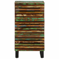 vidaXL tömör akácfa tálalószekrény 40 x 34 x 75 cm (377553) bútor