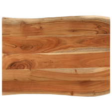 vidaXL tömör akácfa téglalap alakú asztallap 90x60x3,8 cm bútor