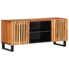 vidaXL tömör akácfa TV-szekrény 105 x 34 x 46 cm bútor