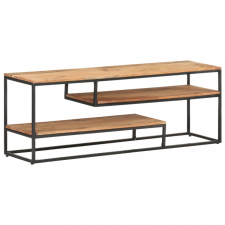 vidaXL tömör akácfa TV-szekrény 130 x 30 x 45 cm bútor