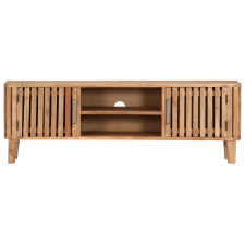 vidaXL tömör akácfa TV-szekrény 130 x 30 x 45 cm (282739) bútor