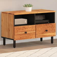 vidaXL tömör akácfa TV-szekrény 70 x 33 x 46 cm bútor