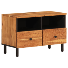 vidaXL tömör akácfa TV-szekrény 70 x 33 x 46 cm (356856) bútor
