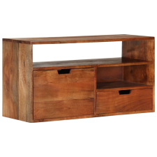 vidaXL tömör akácfa TV-szekrény 80 x 30 x 42 cm bútor