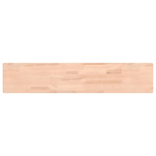 vidaXL tömör bükkfa falipolc 100 x 20 x 4 cm (356020) bútor