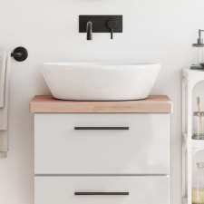 vidaXL tömör bükkfa fürdőszobai pult 60 x 40 x 4 cm fürdőszoba bútor