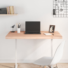 vidaXL tömör bükkfa íróasztallap 100 x 60 x 4 cm bútor