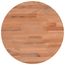 vidaXL tömör bükkfa kerek asztallap Ø30 x 4 cm (355941) bútor