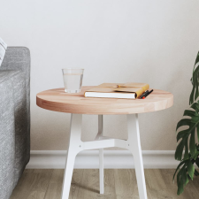 vidaXL tömör bükkfa kerek asztallap Ø40x2,5 cm bútor