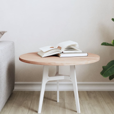 vidaXL tömör bükkfa kerek asztallap Ø50x1,5 cm bútor