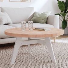 vidaXL tömör bükkfa kerek asztallap Ø90 x 4 cm bútor