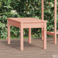 vidaXL Tömör douglas fa kerti pad 80 x 44 x 45 cm kerti bútor