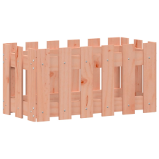 vidaXL tömör duglászfenyő növénytartó léces kialakítással 60x30x30 cm (832470) kerti tárolás