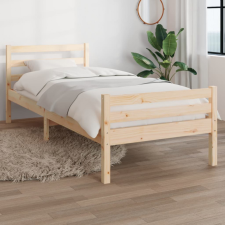 vidaXL tömör fa ágykeret 100 x 200 cm ágy és ágykellék
