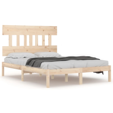 vidaXL tömör fa ágykeret 120x190 cm (4FT Small Double) (3104708) ágy és ágykellék