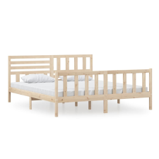 vidaXL tömör fa ágykeret 180 x 200 cm (6FT Super King) (3101168) ágy és ágykellék