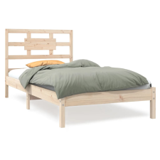 vidaXL tömör fa ágykeret 90 x 190 cm (3FT Single) (3105630) ágy és ágykellék