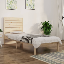 vidaXL tömör fa ágykeret 90x190 cm (3FT6 Single) ágy és ágykellék