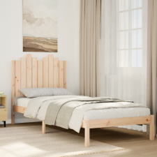 vidaXL tömör fa extra hosszú ágykeret matrac nélkül 100 x 220 cm ágy és ágykellék