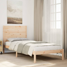 vidaXL tömör fa extra hosszú ágykeret matrac nélkül 100 x 220 cm ágy és ágykellék