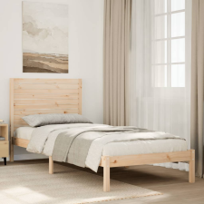 vidaXL tömör fa extra hosszú ágykeret matrac nélkül 100 x 220 cm ágy és ágykellék