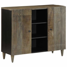 vidaXL tömör fa mangó komód 90x33x75 cm bútor