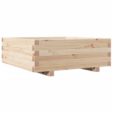 vidaXL tömör fenyő kerti virágláda 170x70x26,5 cm kerti tárolás