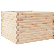vidaXL tömör fenyő kerti virágláda 70 x 70 x 45,5 cm kerti tárolás
