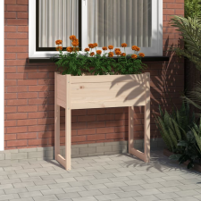 vidaXL tömör fenyő növénytartó 78x40x81 cm kerti tárolás