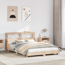 vidaXL tömör fenyőfa ágy matrac nélkül 120 x 190 cm ágy és ágykellék