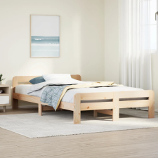 vidaXL tömör fenyőfa ágy matrac nélkül 120 x 190 cm ágy és ágykellék