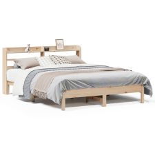 vidaXL tömör fenyőfa ágy matrac nélkül 135 x 190 cm ágy és ágykellék