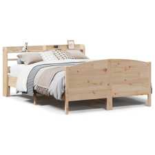 vidaXL tömör fenyőfa ágy matrac nélkül 135 x 190 cm ágy és ágykellék