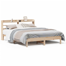 vidaXL tömör fenyőfa ágy matrac nélkül 135 x 190 cm (3306903) ágy és ágykellék