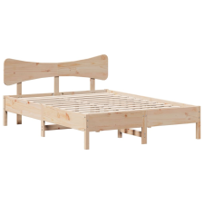 vidaXL tömör fenyőfa ágy matrac nélkül 135 x 190 cm (3328247) ágy és ágykellék