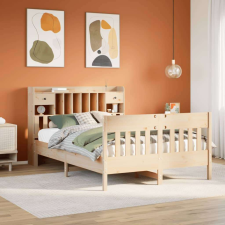 vidaXL tömör fenyőfa ágy matrac nélkül 160 x 200 cm ágy és ágykellék