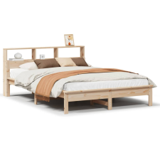 vidaXL tömör fenyőfa ágy matrac nélkül 160 x 200 cm (3309731) ágy és ágykellék