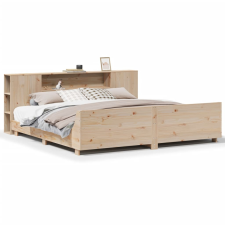 vidaXL tömör fenyőfa ágy matrac nélkül 180 x 200 cm (3323641) ágy és ágykellék